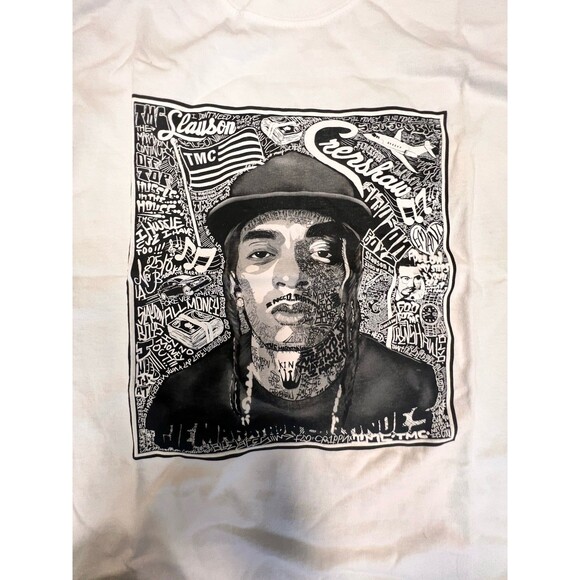NIPSEY HUSTLE - THE MARATHON - TEE SHIRT - Medium NWT - Picture 8 of 9